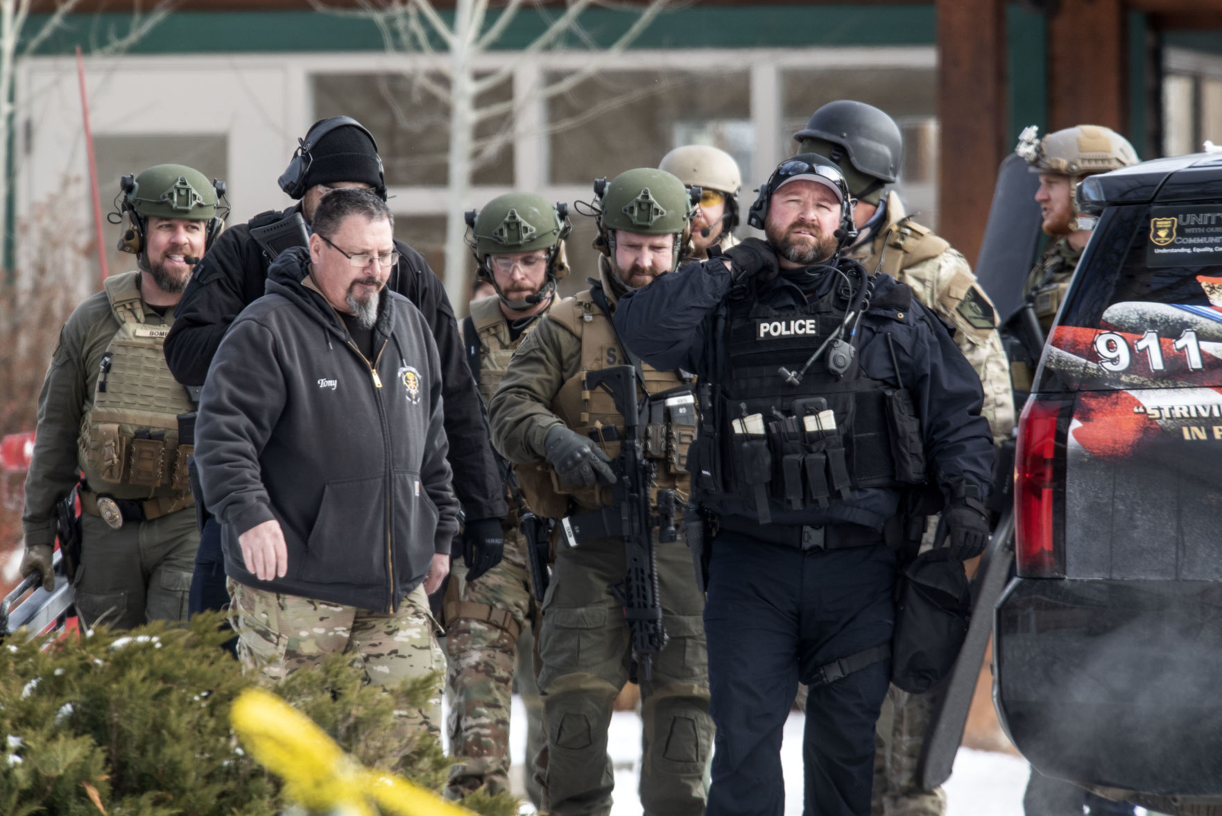 Town Creek Apartments standoff